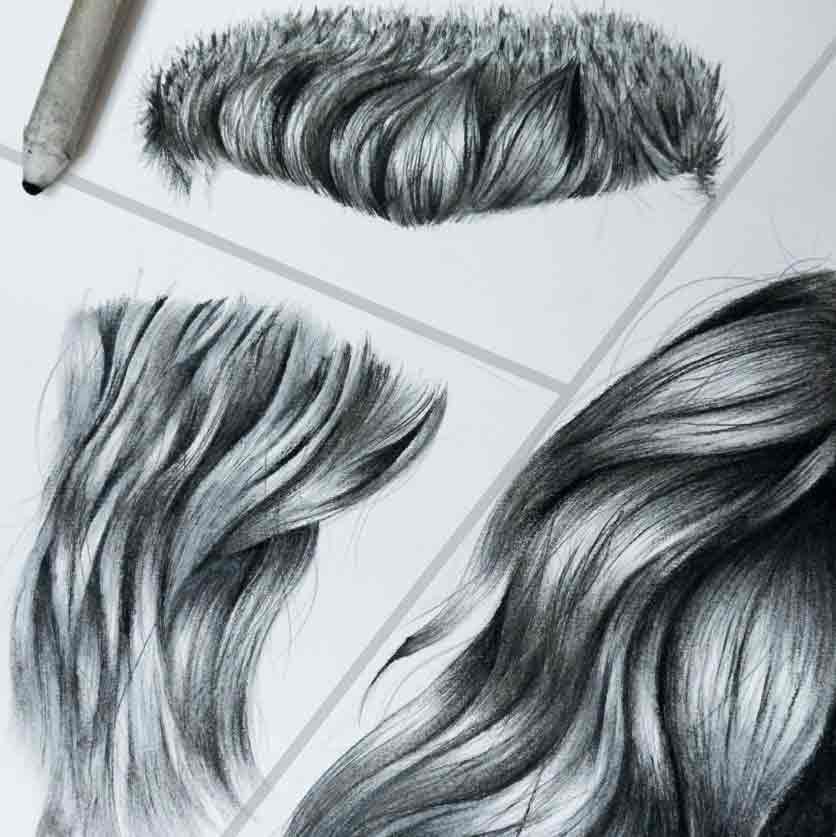 how to draw hair for beginners Archives - Unique Art Blogs