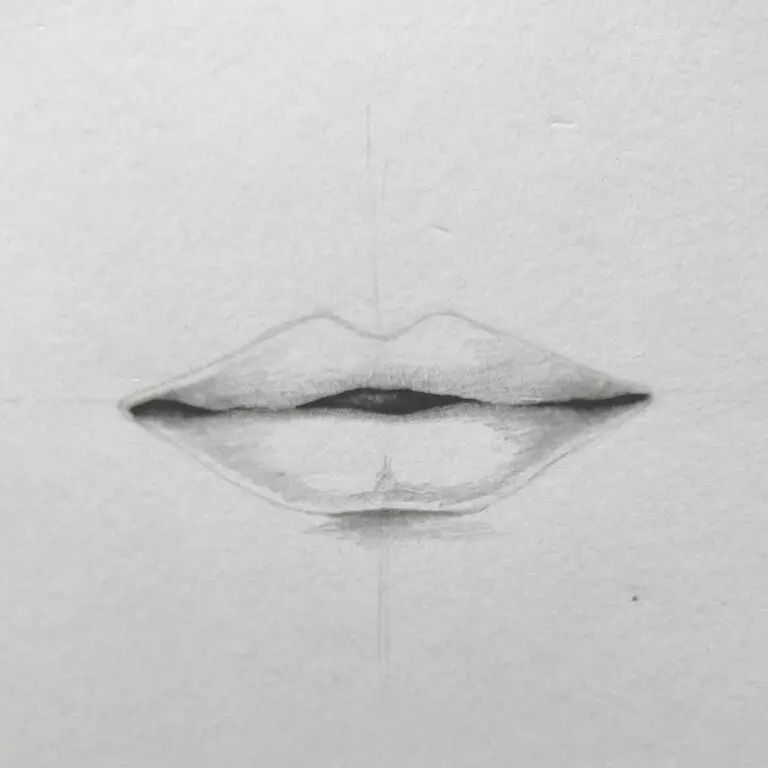 Realistic Lips step by step tutorial | lips pencil drawing | for bigenners  drawing - YouTube | Lips sketch, Lips illustration, Lips drawing